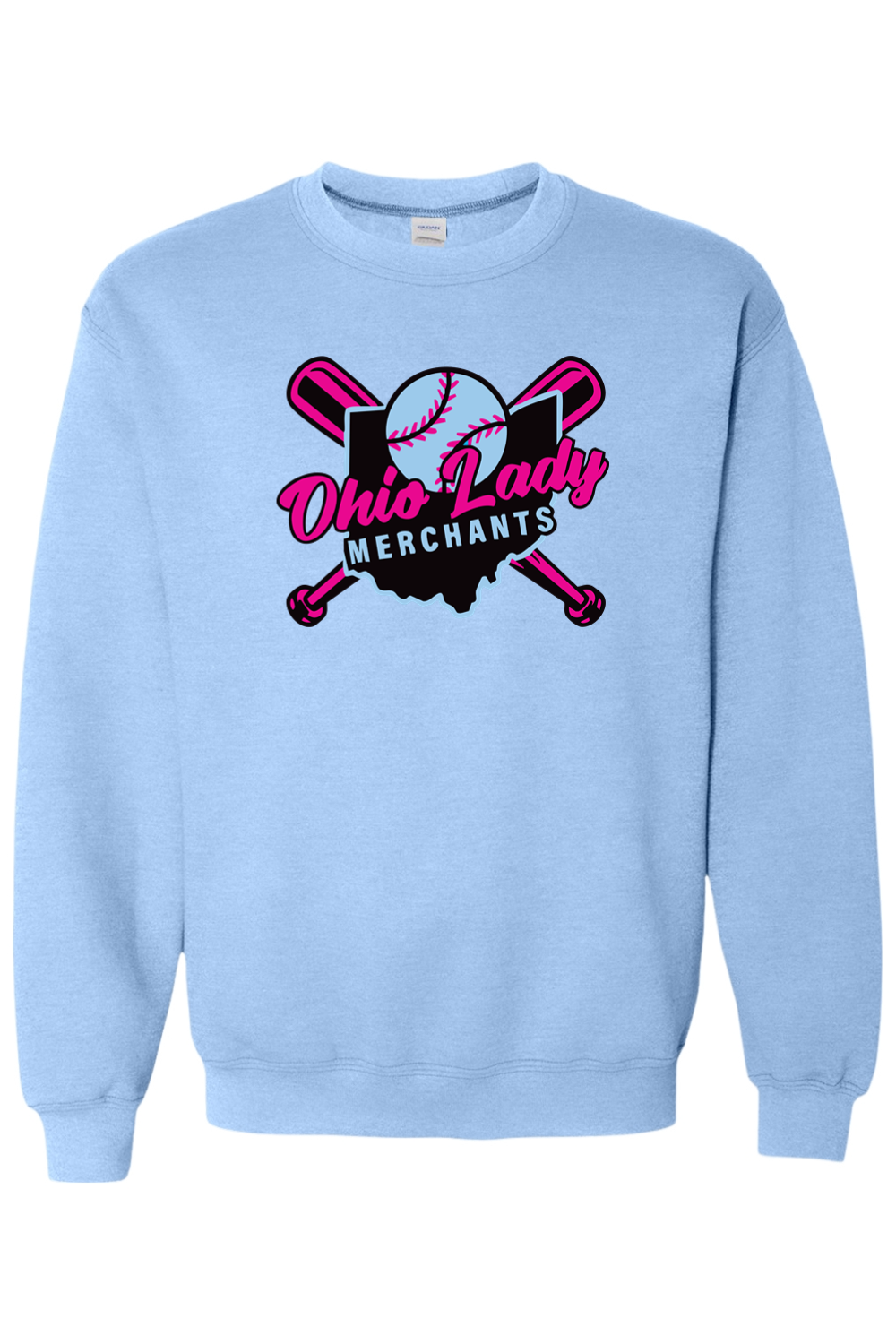 Ohio Lady Merchants Heavy Blend Crewneck Sweatshirt