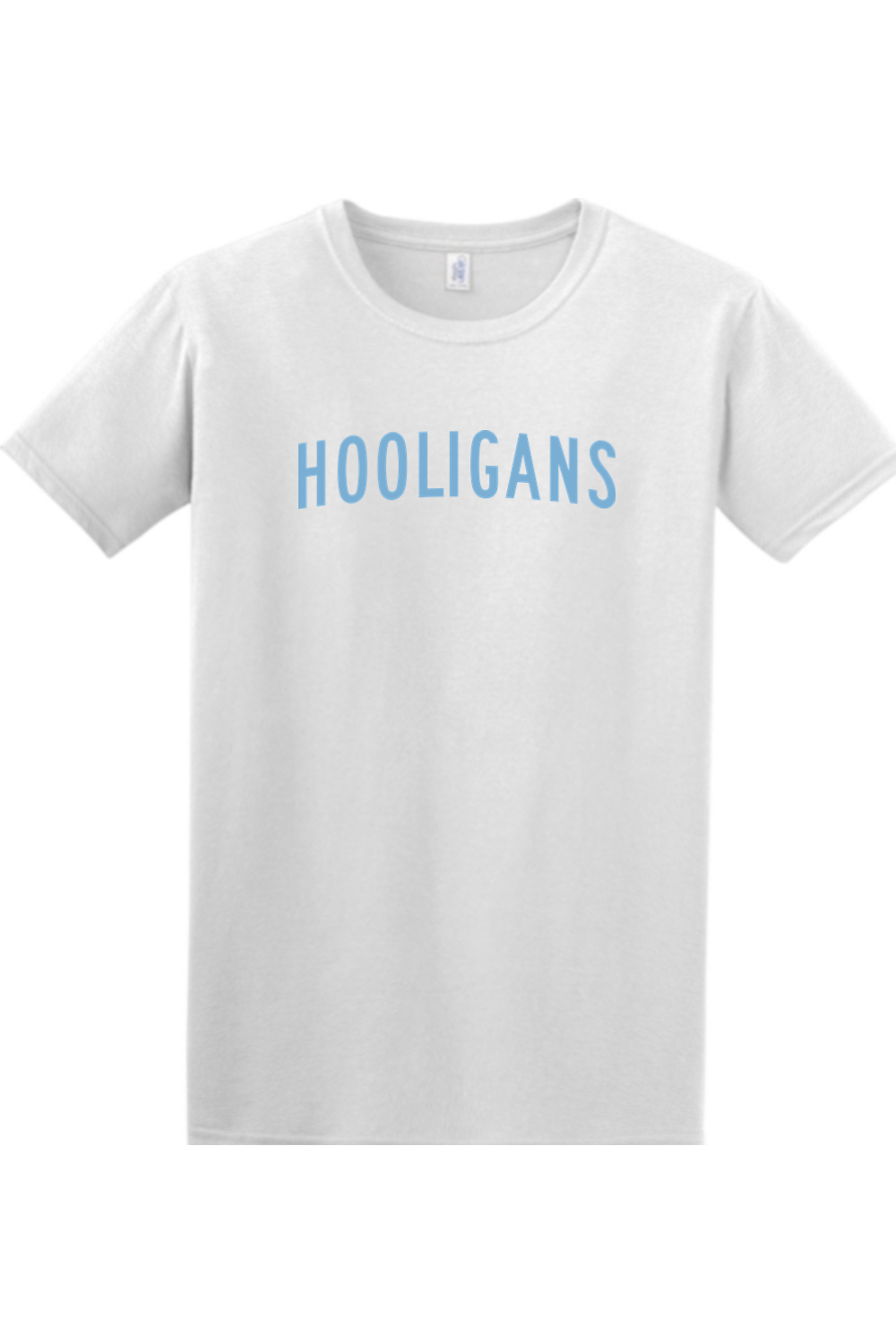 Hooligans Baseball Softstyle T-Shirt Shoulder Logo