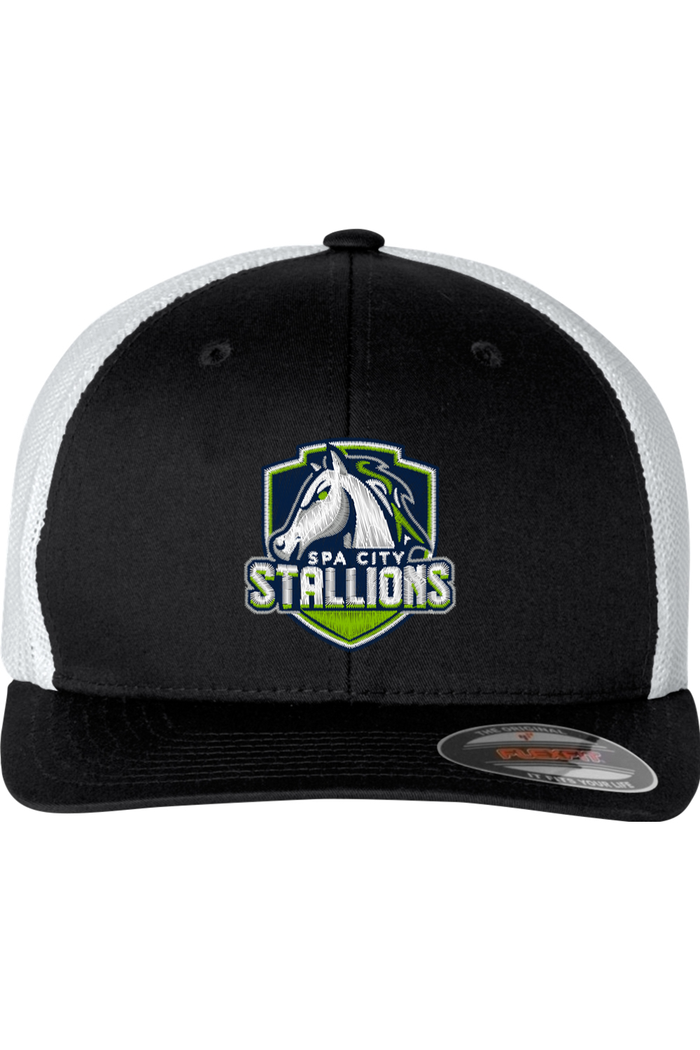 Spa City Stallions Flexfit Trucker Hat (Fulfill)