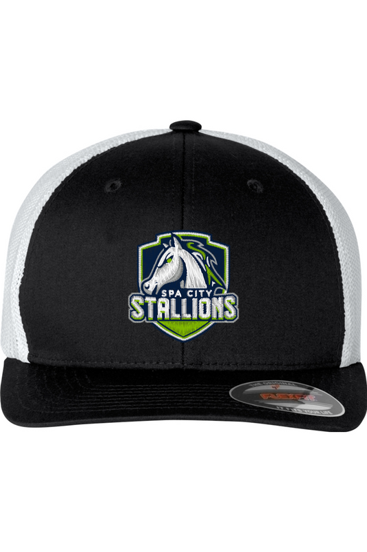 Spa City Stallions Flexfit Trucker Hat (Fulfill)