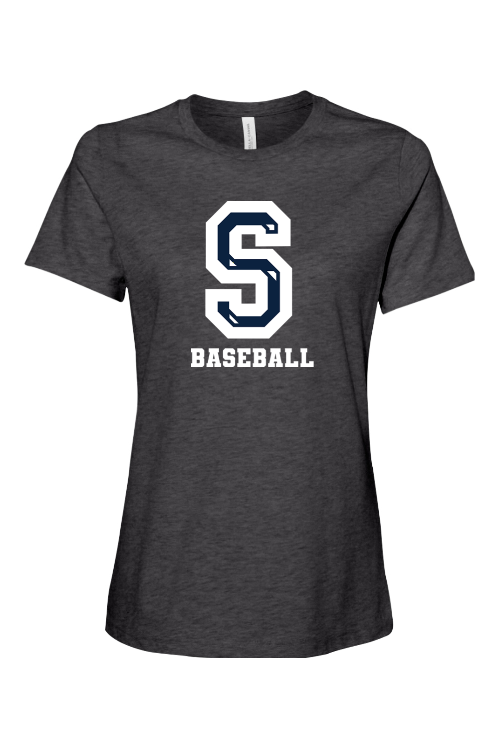 Sluggers Baseball Women’s Relaxed Fit Heather CVC Tee