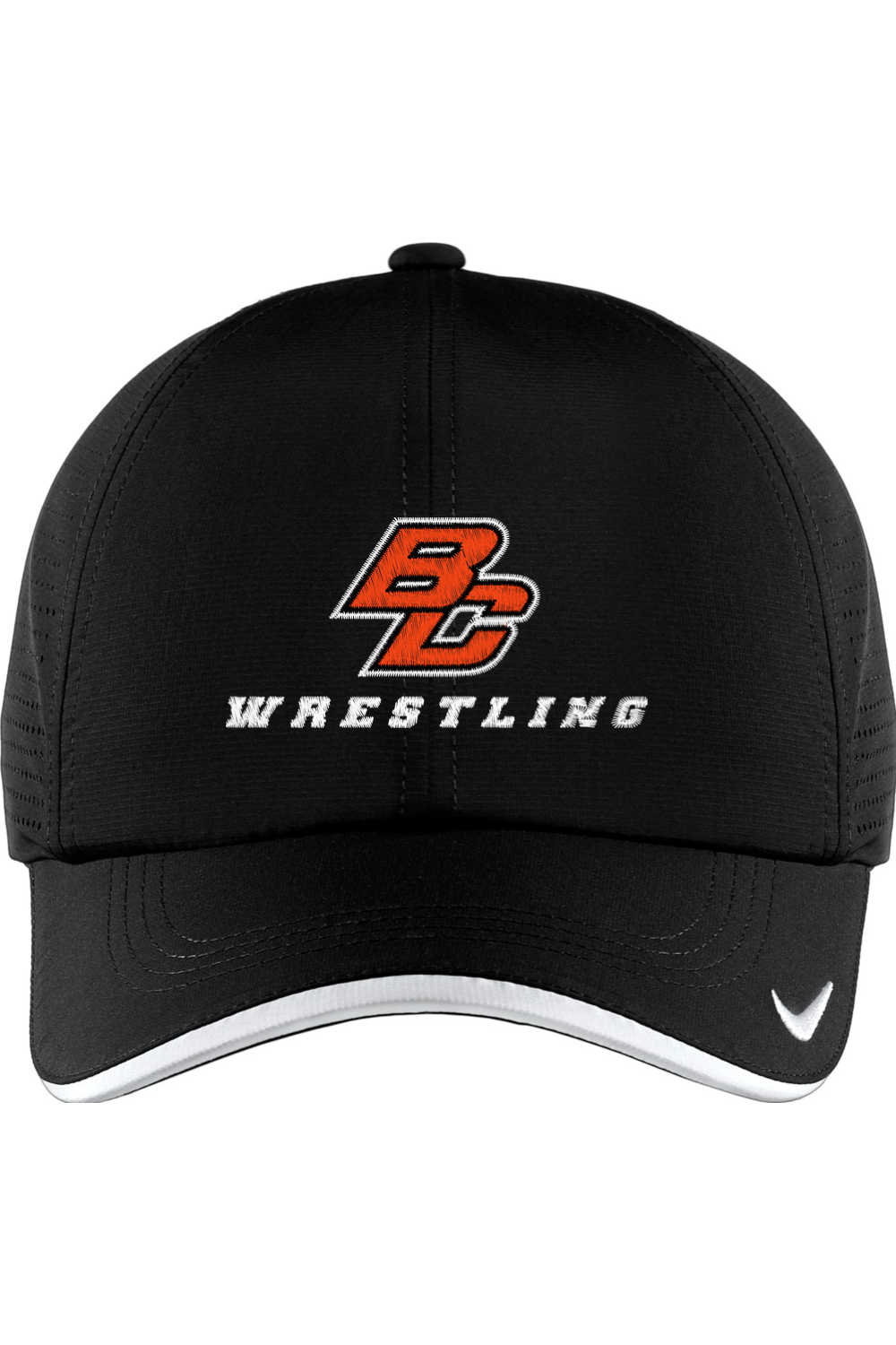 BC Youth Boys Wrestling Embroidered Nike Dri-FIT Perforated Performance Cap