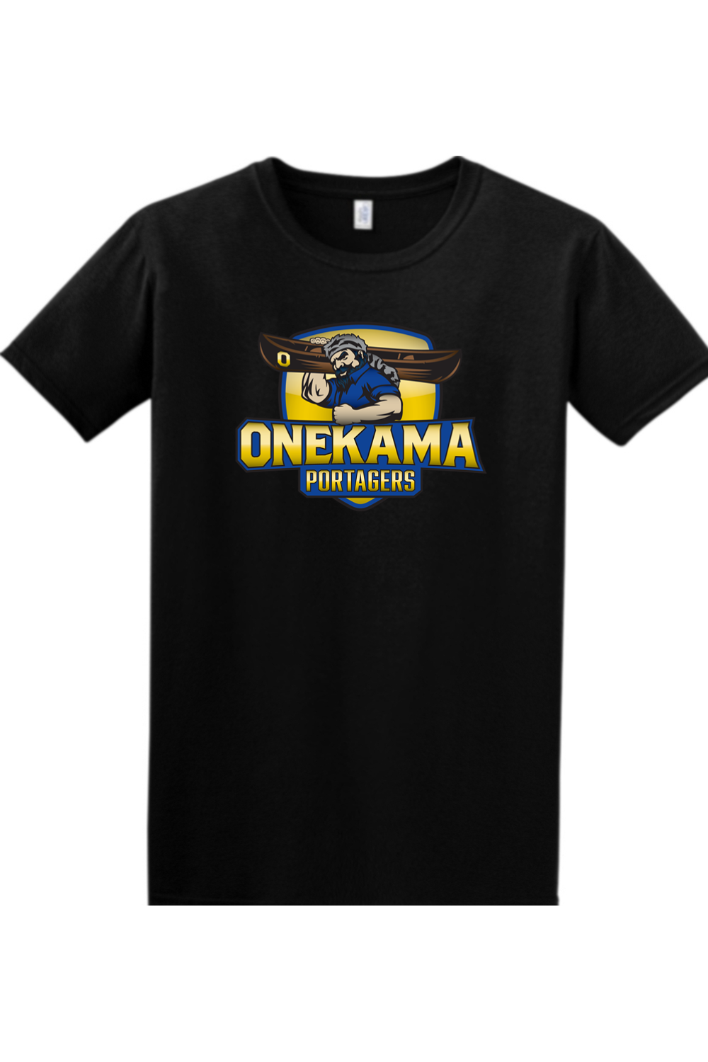 Onekama Portagers Football Softstyle T-Shirt