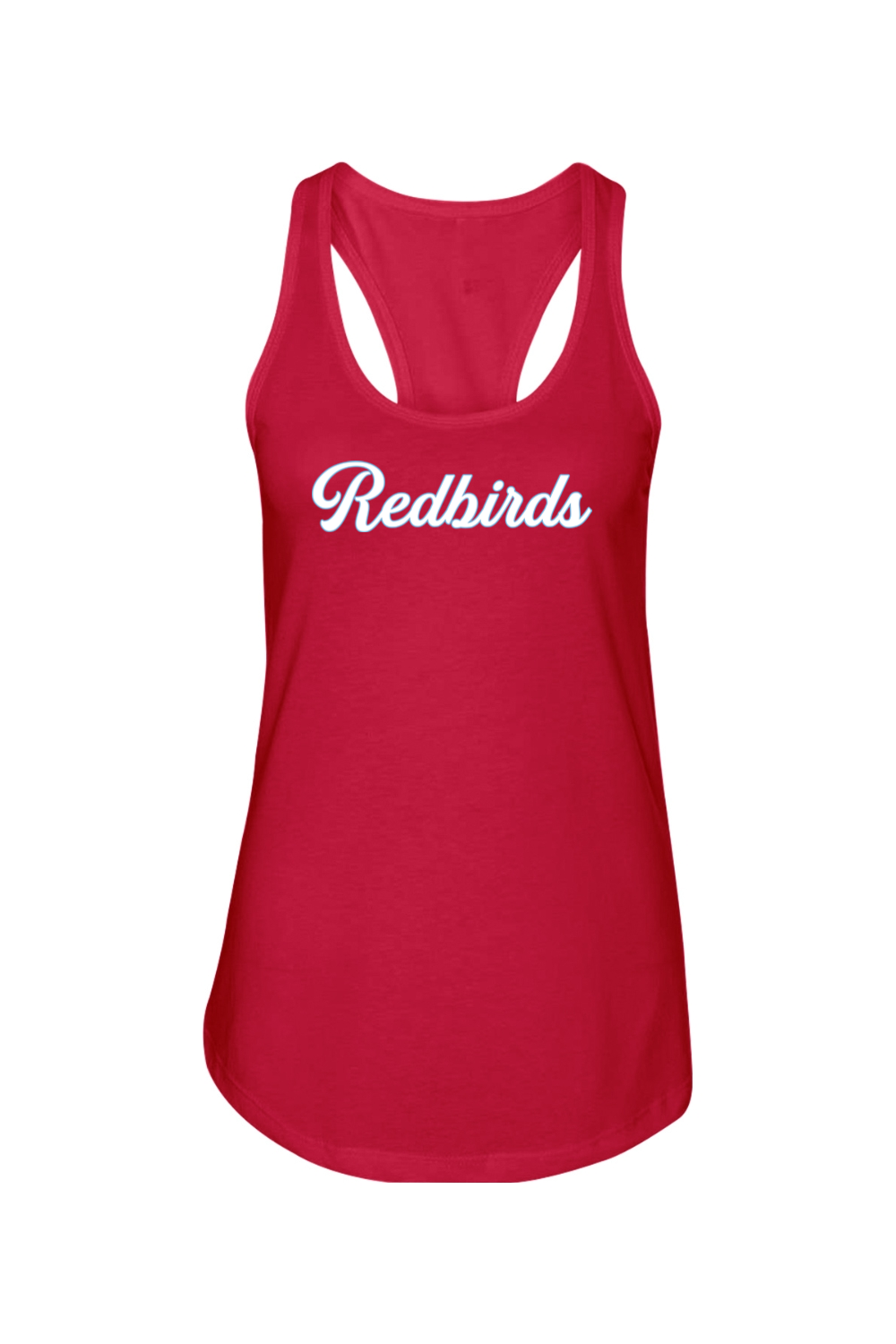 Marion Redbirds Baseball Ladies Racerback Tank