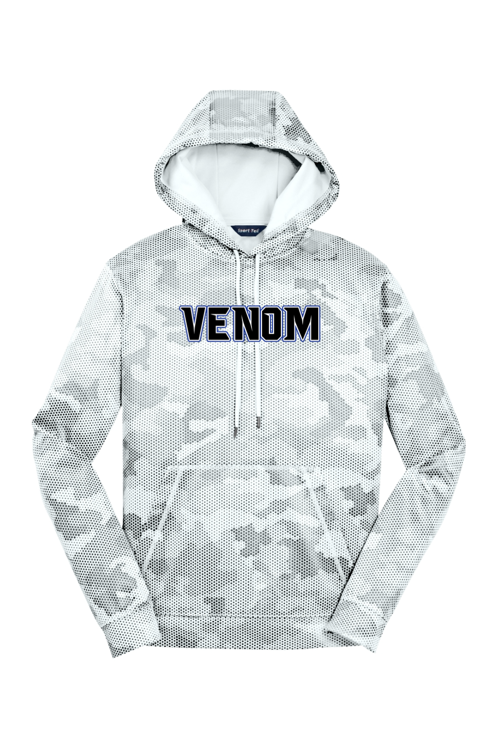 Sport-Tek Sport-Wick CamoHex Fleece Hooded Pullover