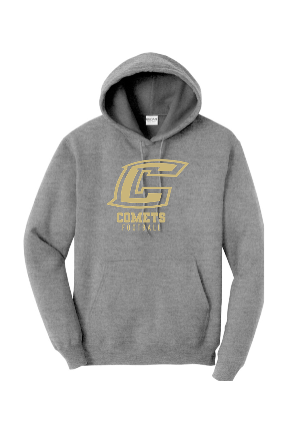 Comets Football DTF Heavy Blend Hooded Sweatshirt