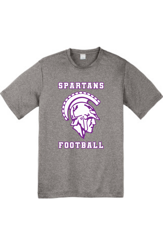 Spartans Football DTF Youth Heather Contender  Tee
