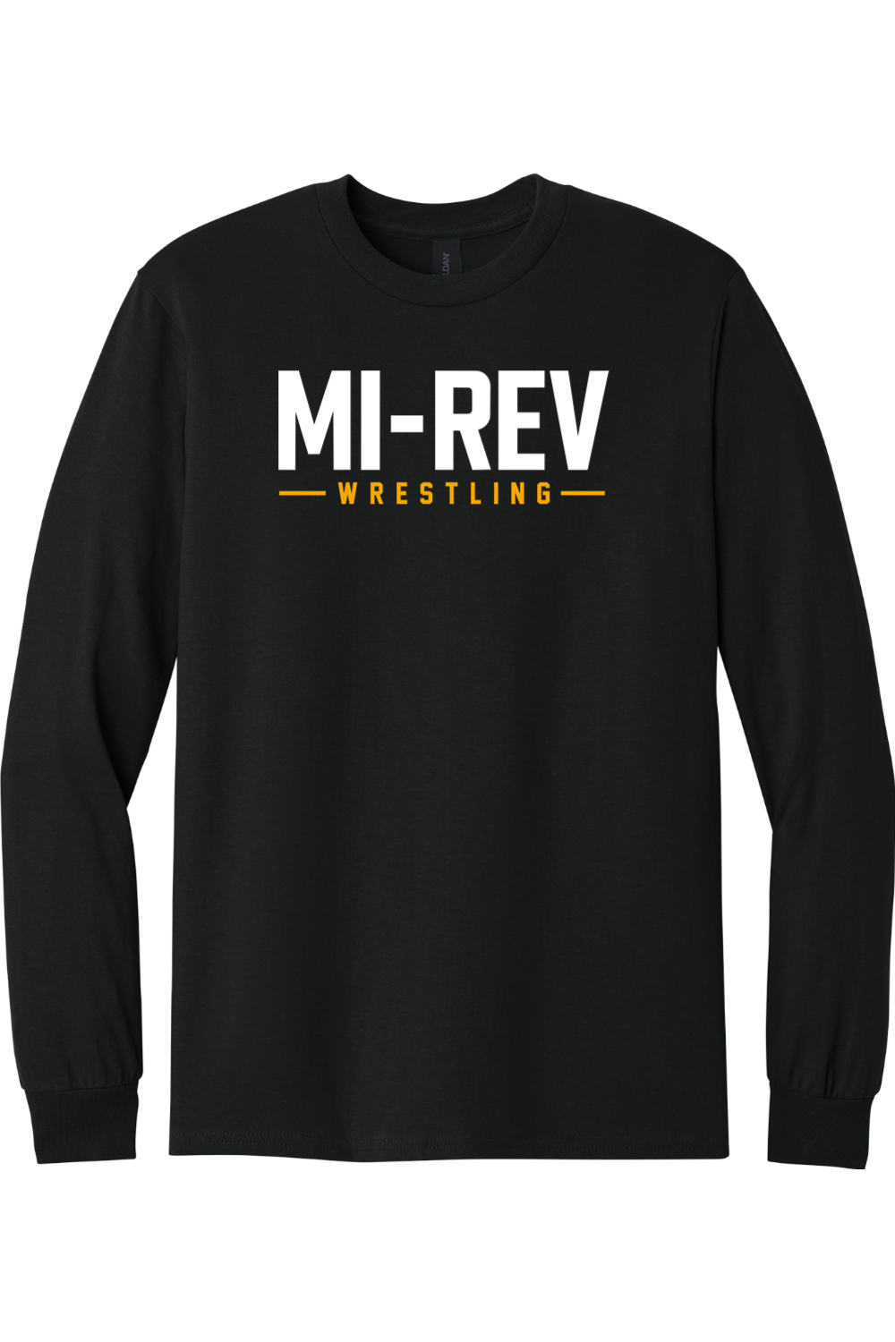 MI Rev Wrestling DTF Heavy Cotton Long Sleeve T-Shirt