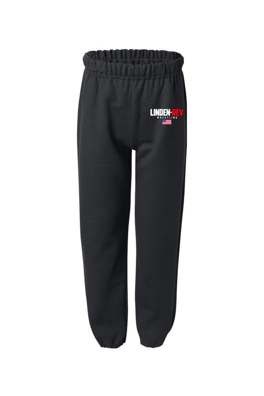Linden Rev Wrestling DTF Youth Blend Sweatpants