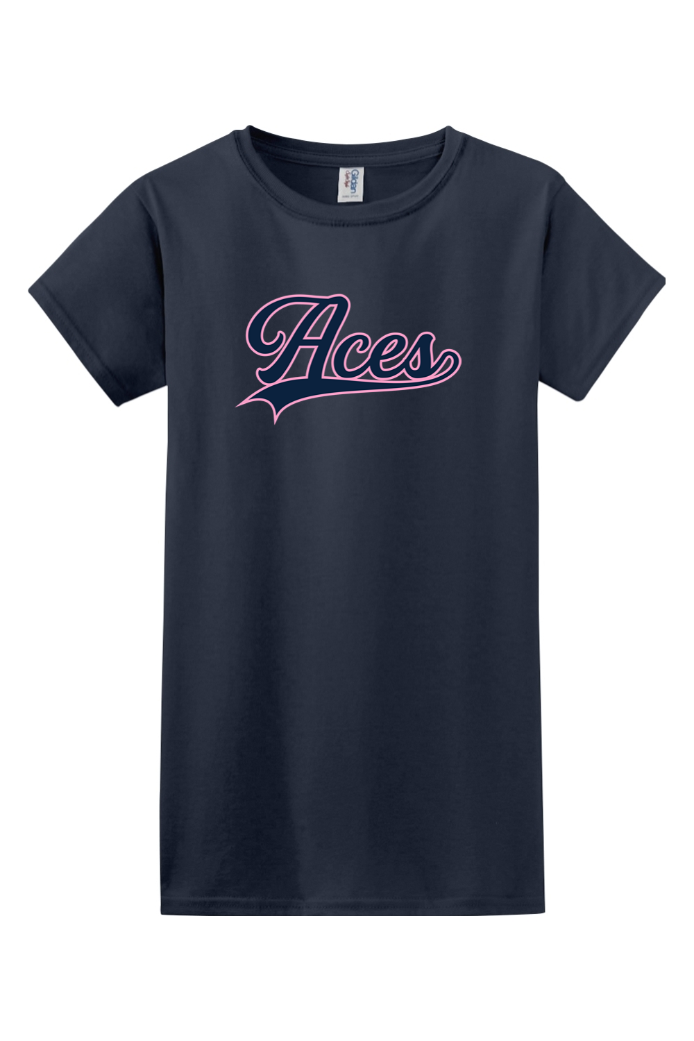 Aces Baseball Softstyle Ladies' T-Shirt