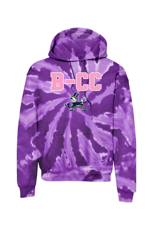 B-CC Wrestling DTF Tie-Dye Pullover Hooded Sweatshirt