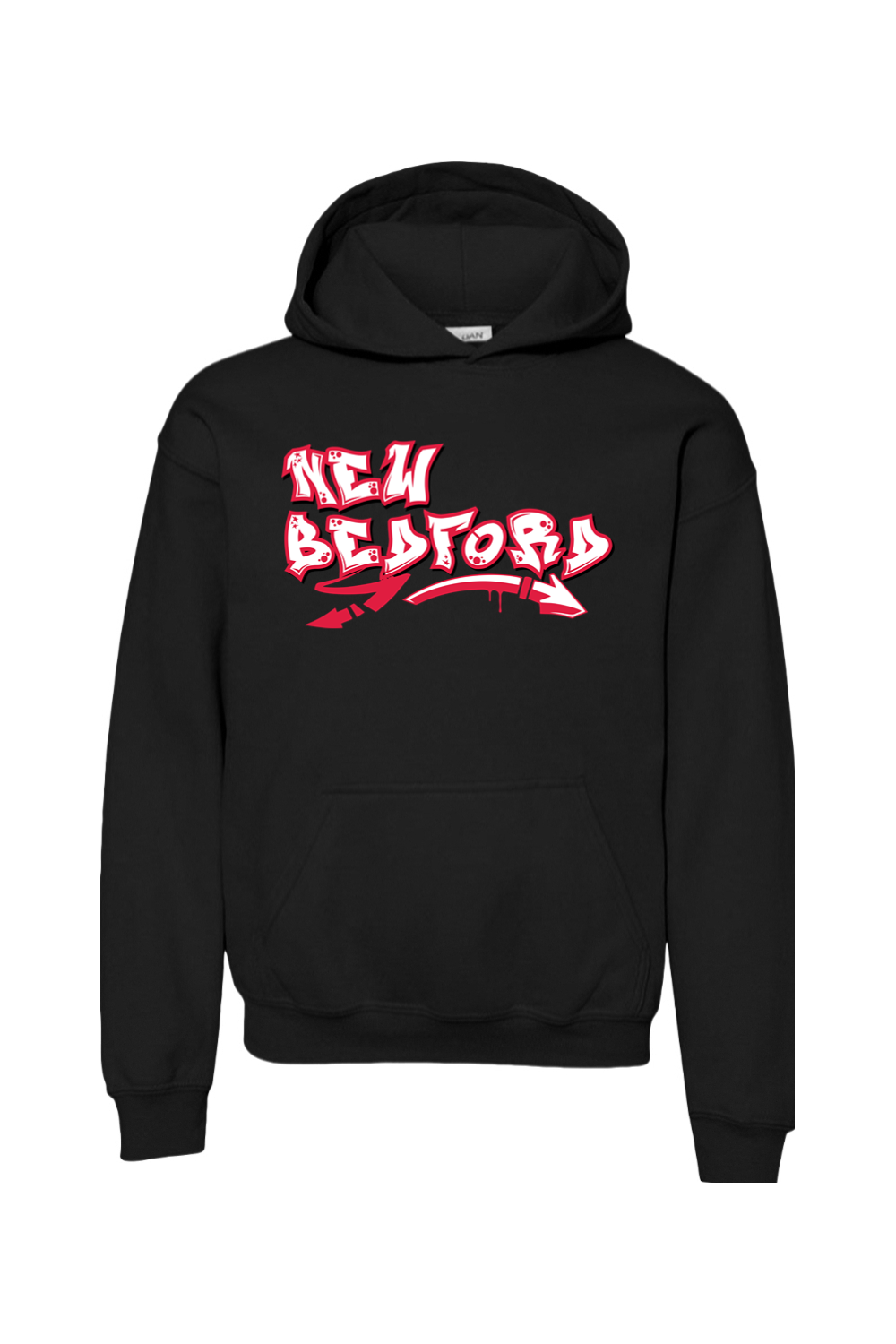 New Bedford Wrestling DTF Youth Heavy Blend Hooded Sweatshirt