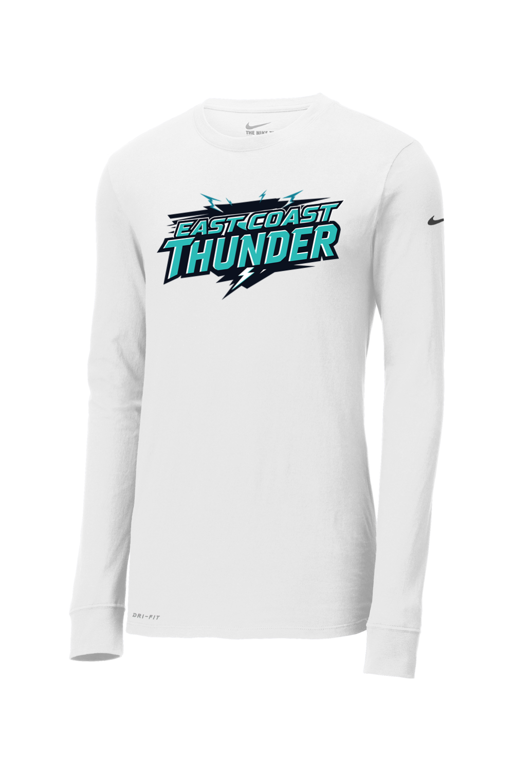 East Coast Thunder DTF Nike Dri-FIT Cotton/Poly Long Sleeve Tee