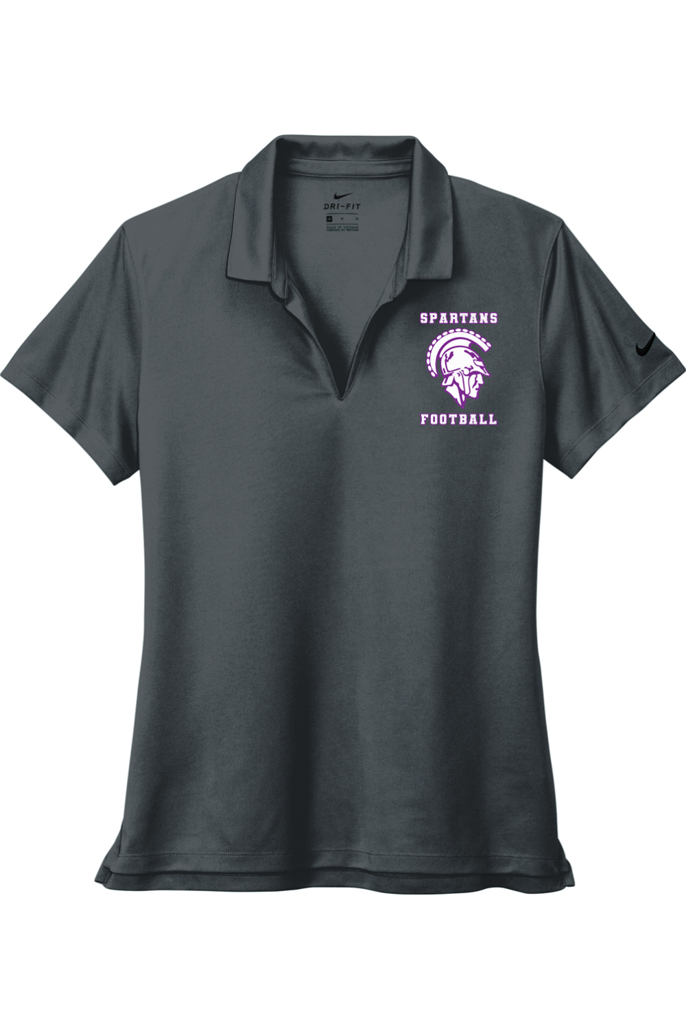 Spartans Football DTF Nike Ladies Dri-FIT Micro Pique 2.0 Polo