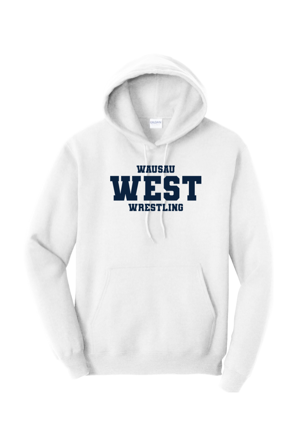 Wausau West Wrestling DTF Blend Hooded Sweatshirt