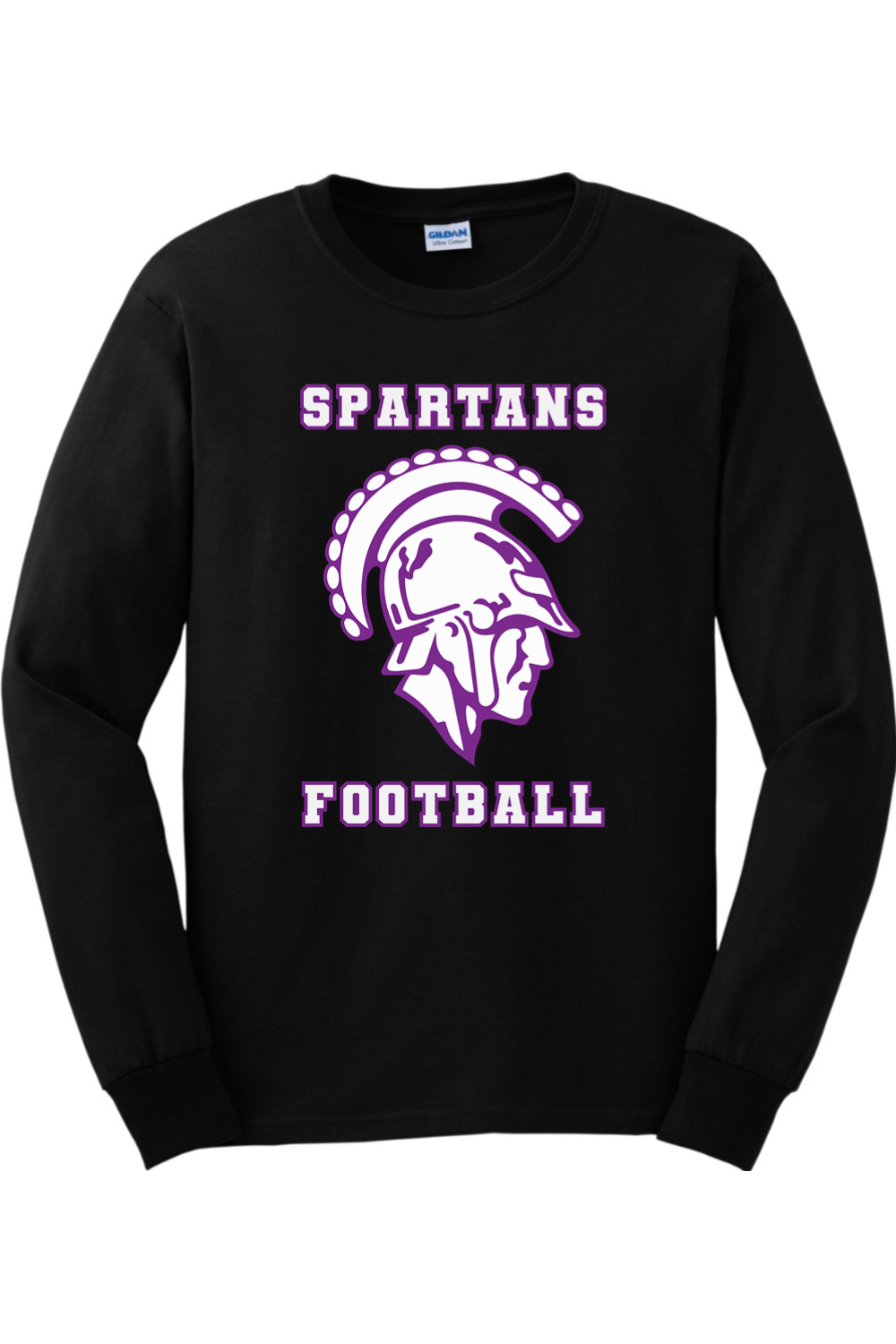 Spartans Football DTF Ultra Cotton Long Sleeve T-Shirt
