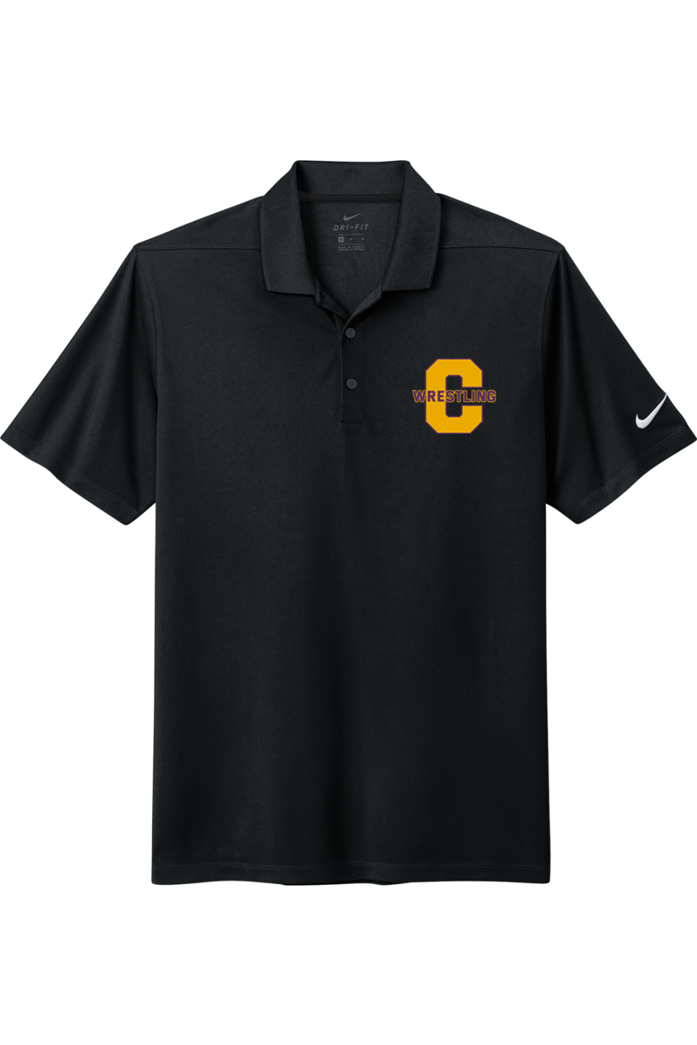 Caro Wrestling DTF Nike Dri-FIT Micro Pique 2.0 Polo