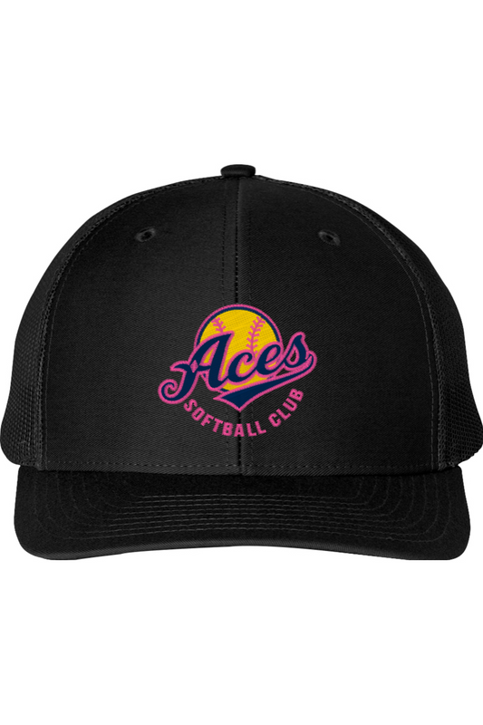 Aces Snapback Trucker Cap