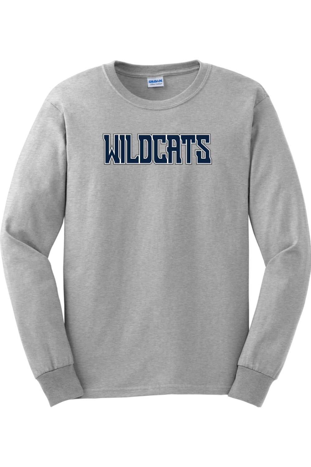 Oxford Wildcats Baseball Cotton Long Sleeve T-Shirt