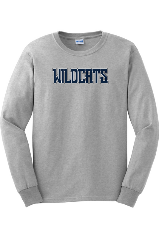 Oxford Wildcats Baseball Cotton Long Sleeve T-Shirt
