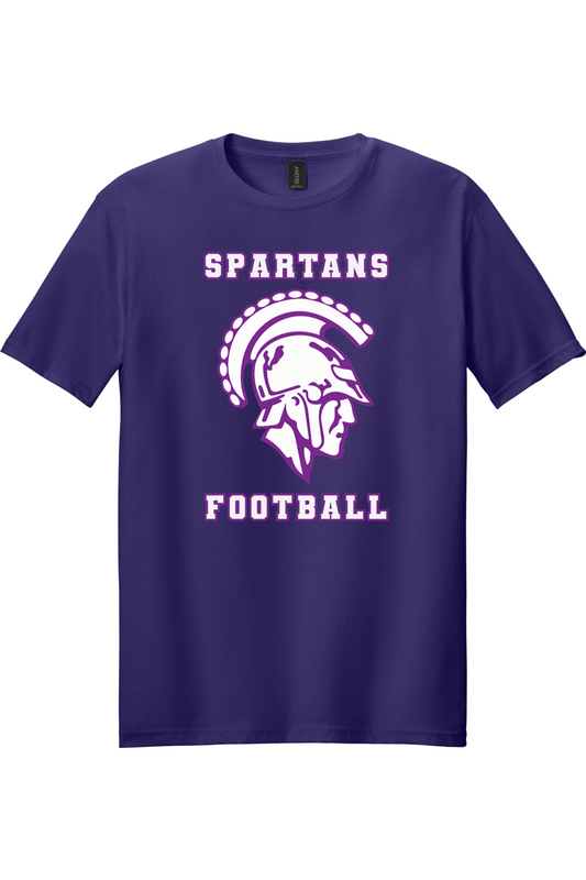 Spartans Football DTF Softstyle T-Shirt