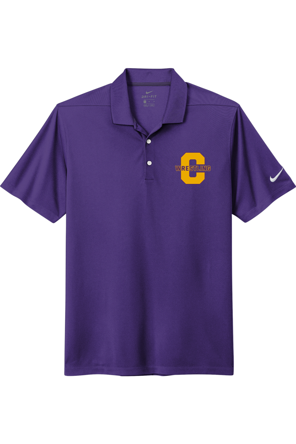 Caro Wrestling DTF Nike Dri-FIT Micro Pique 2.0 Polo
