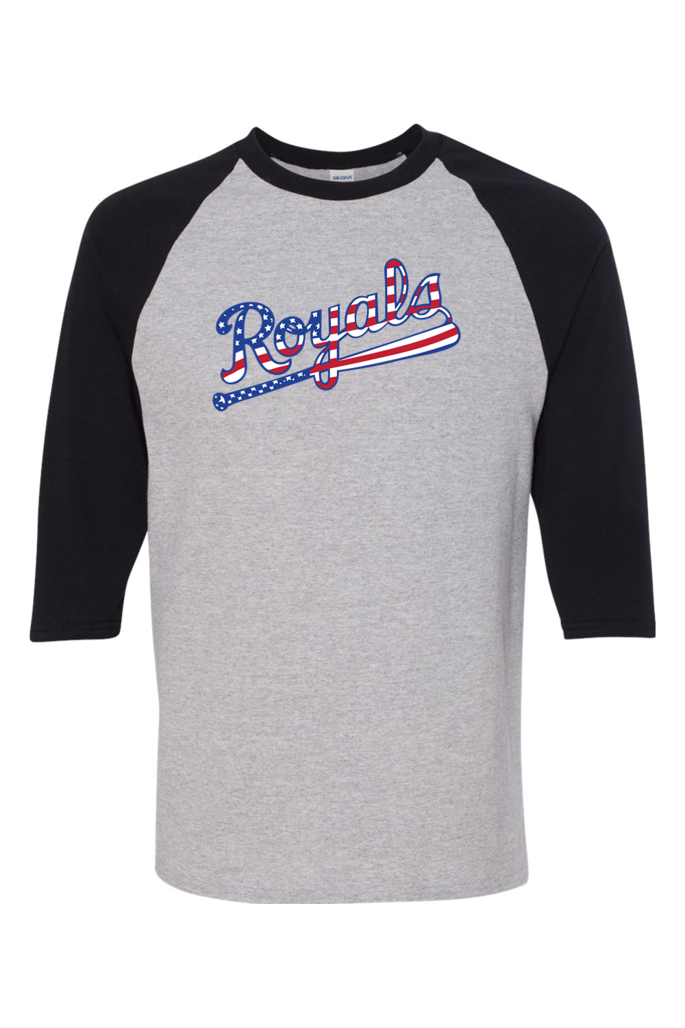 Richmond Royals 10U Heavy Cotton Raglan Three-Quarter Sleeve T-Shirt