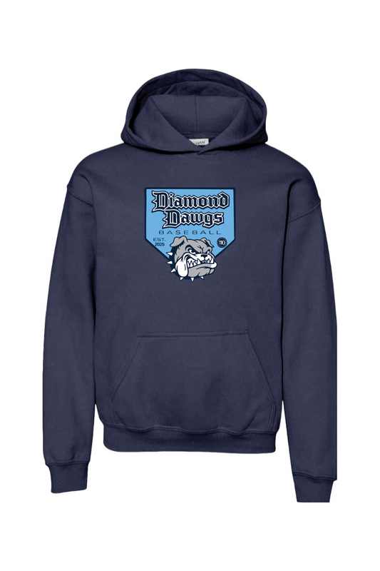 Diamond Dawgs Youth Heavy Blend Hooded Sweatshirt