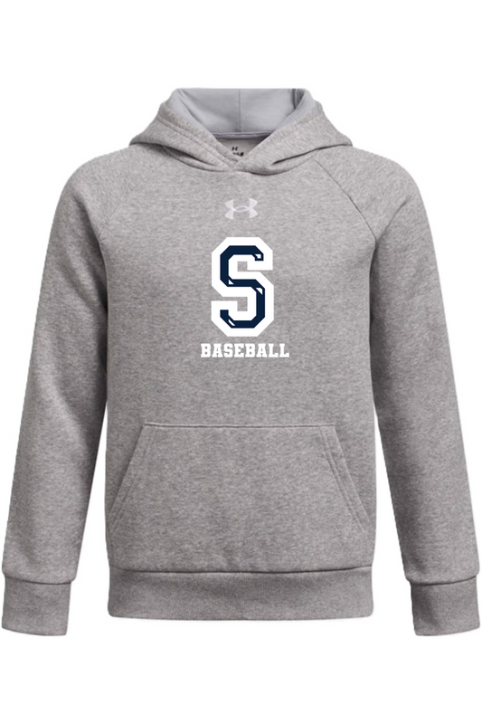Sluggers Baseball Under Armour Youth Rival Fleece Hooded Sweatshirt