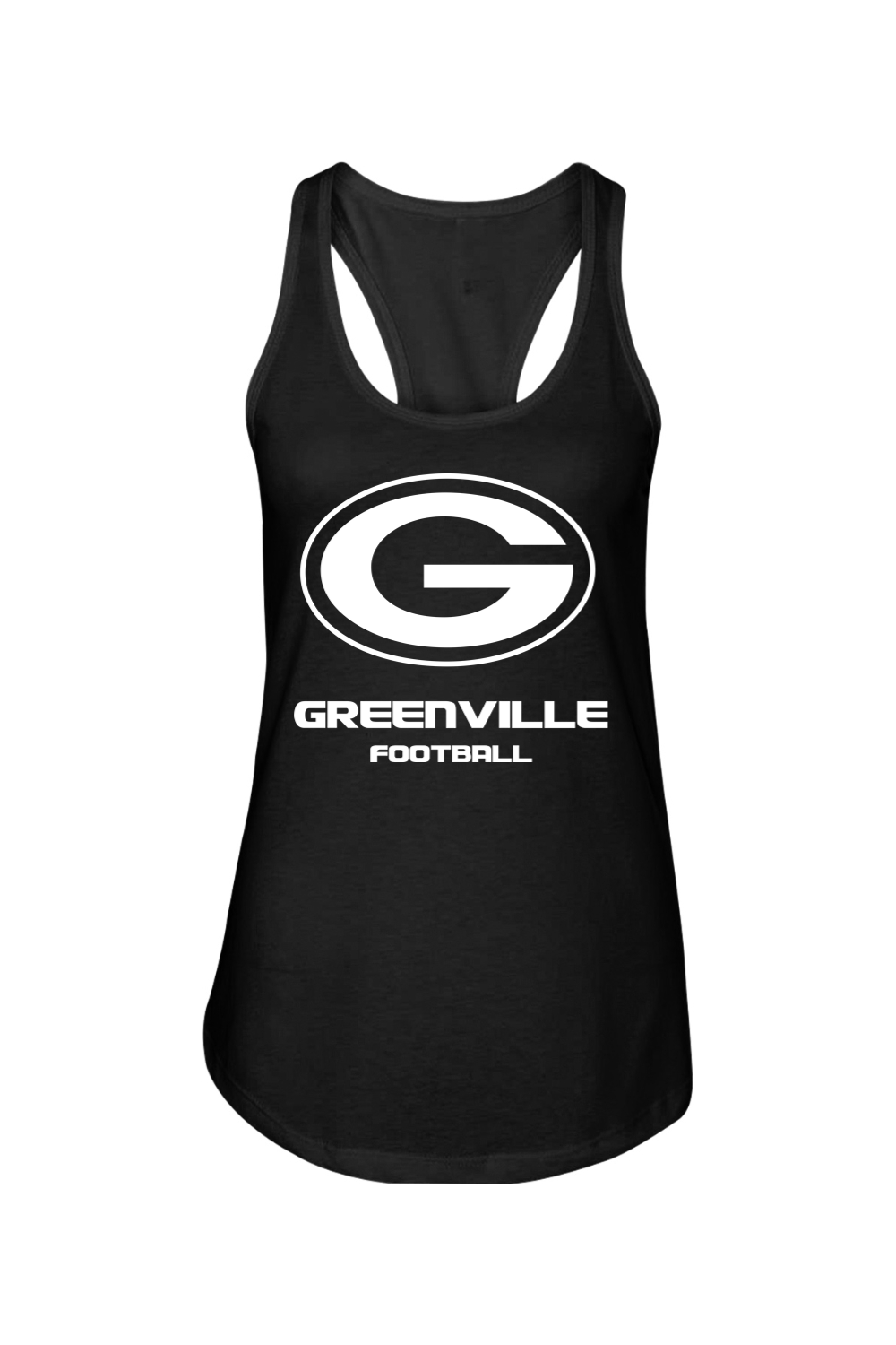 Greenville Football Ladies Racerback Tank