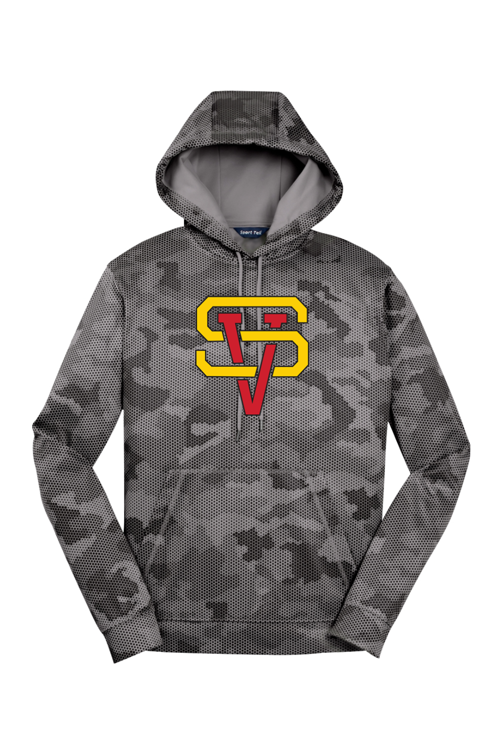 Scottsdale Vipers Baseball CamoHex Fleece Hooded Pullover