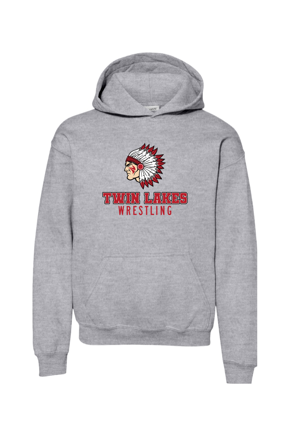 Twin Lakes Wrestling DTF Youth Heavy Blend Hooded Sweatshirt