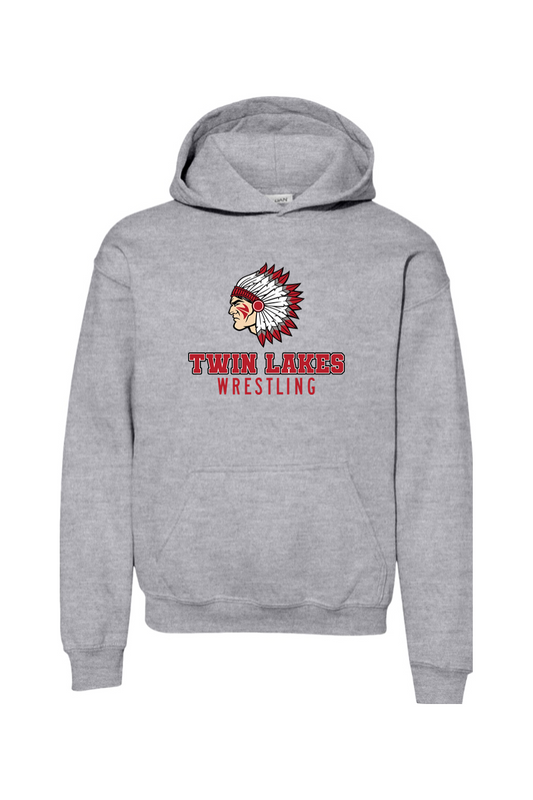 Twin Lakes Wrestling DTF Youth Heavy Blend Hooded Sweatshirt