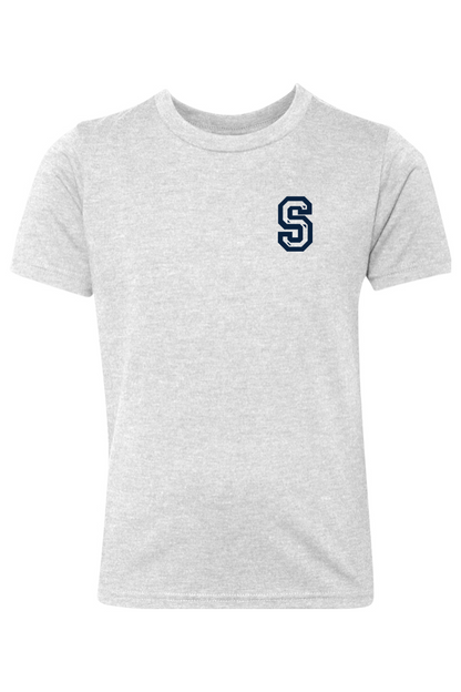 Sluggers Sports Academy DTF Youth Triblend Crew