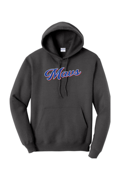 Maverick Manchester Baseball Heavy Blend Hooded Sweatshirt Name and Number