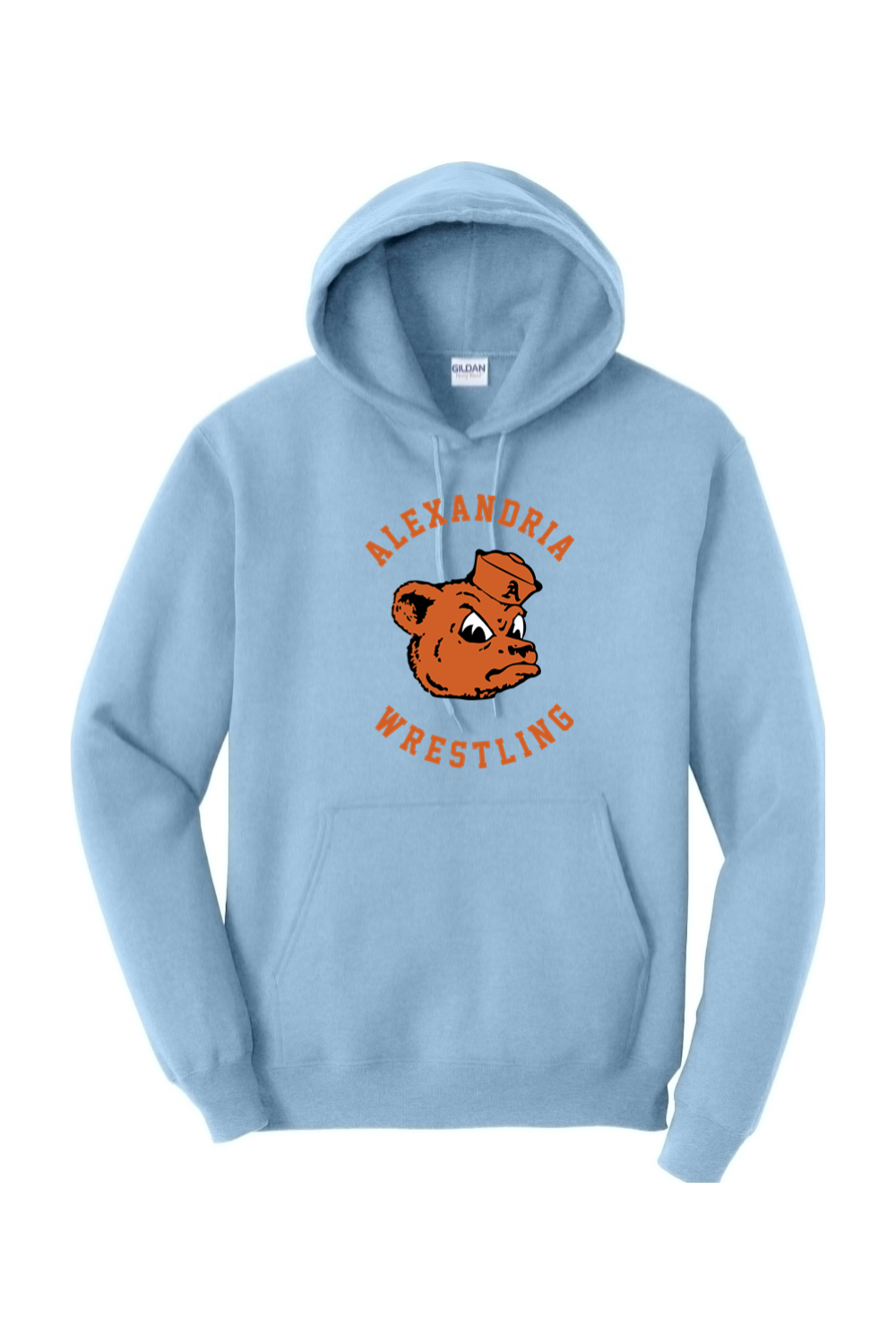 Alexandria Wrestling Heavy Blend Hooded Sweatshirt