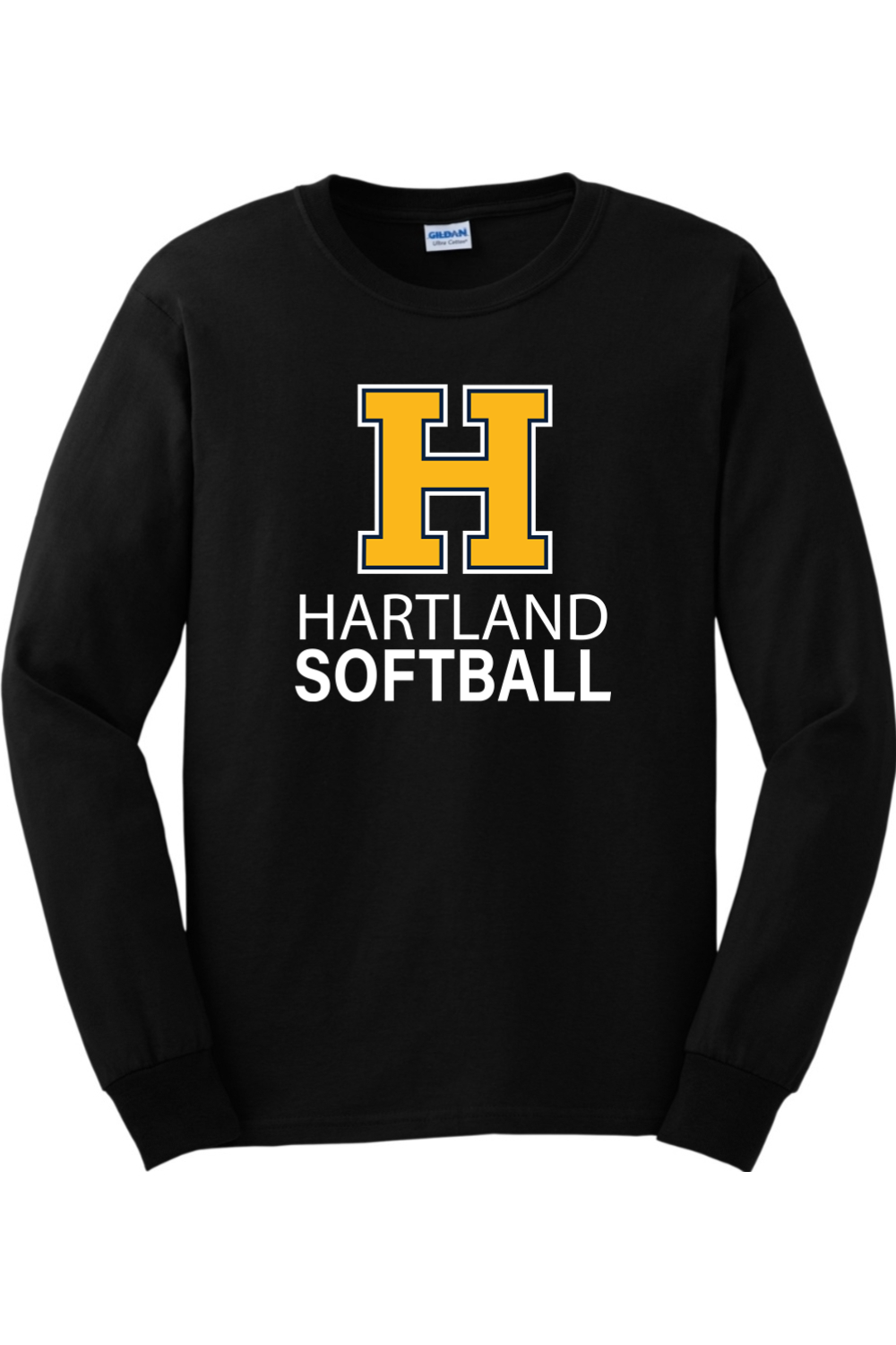 Hartland Softball Cotton Long Sleeve T-Shirt