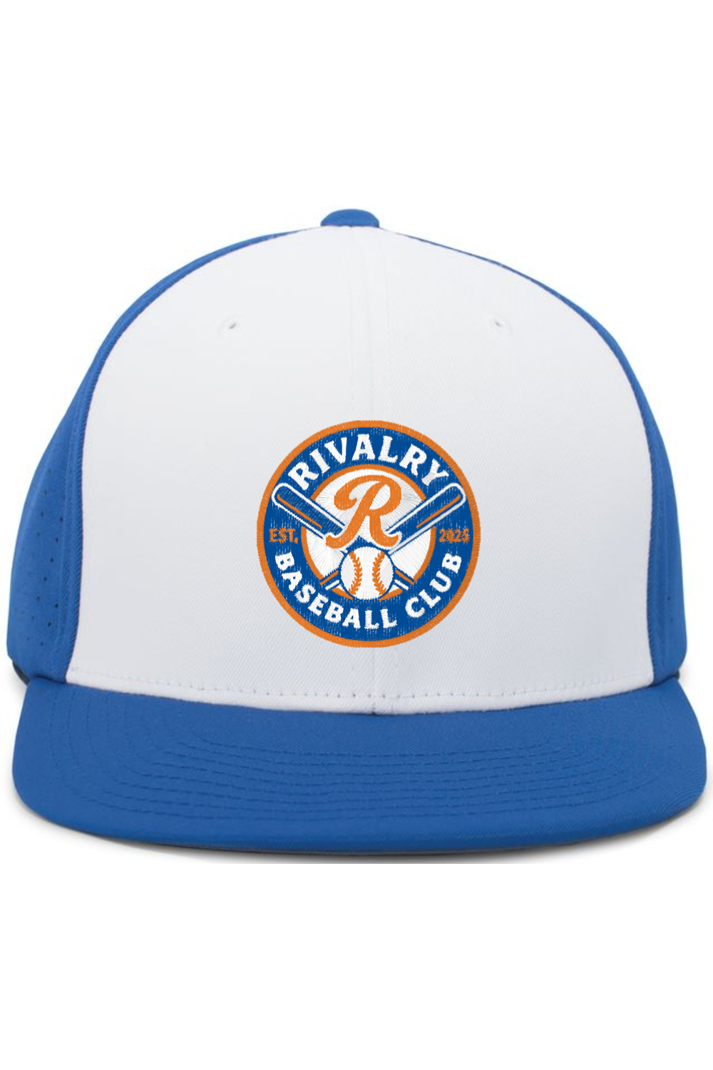 Rivalry Baseball Embroidered Perforated F3 Performance Flexfit Cap