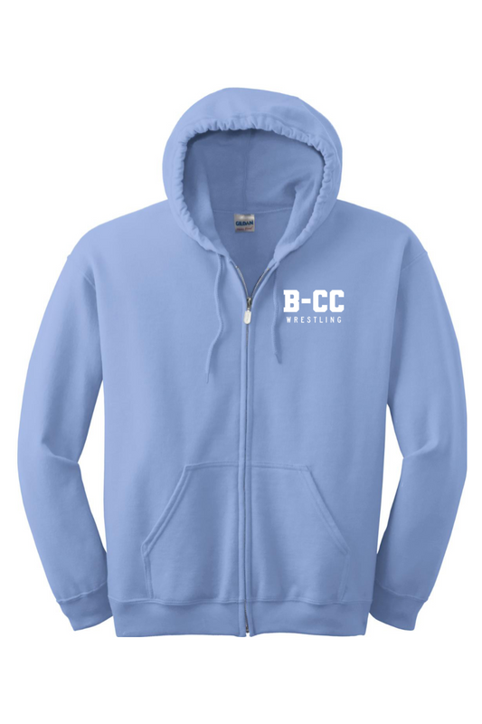 B-CC Wrestling DTF Heavy Blend Full-Zip Hooded Sweatshirt