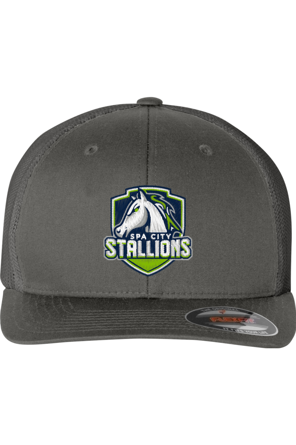 Spa City Stallions Flexfit Trucker Hat (Fulfill)