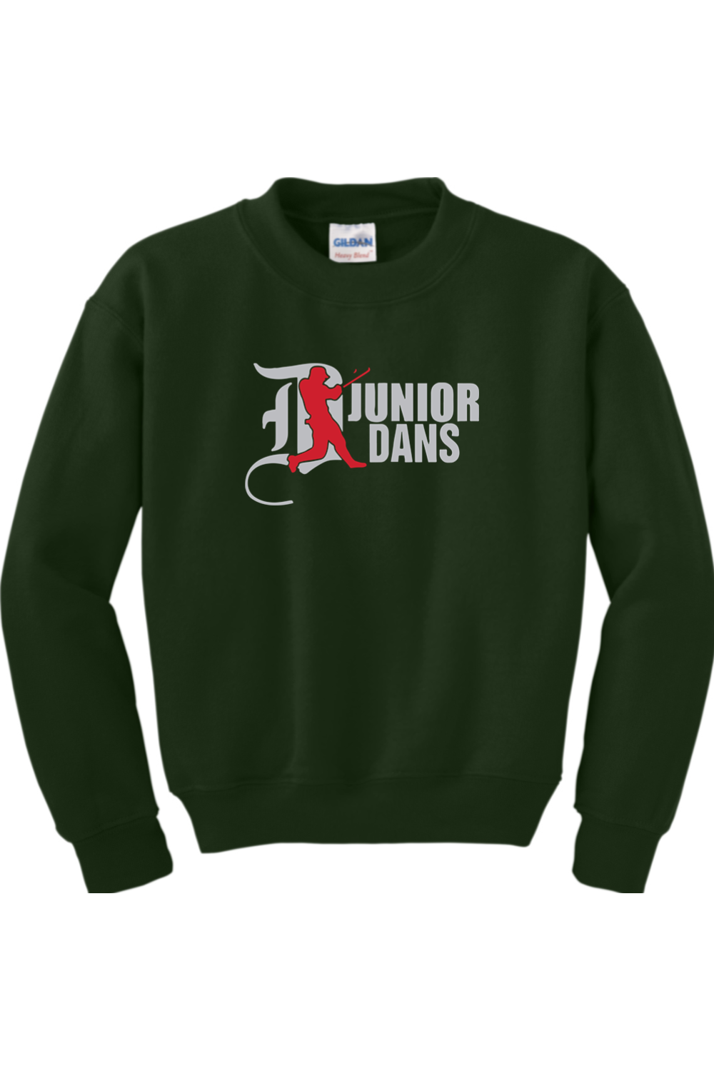 Junior Dans Baseball Youth Heavy Blend Crewneck Sweatshirt