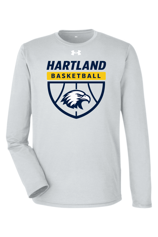 Hartland Basketball Under Armour Men's Team Tech Long-Sleeve T-Shirt