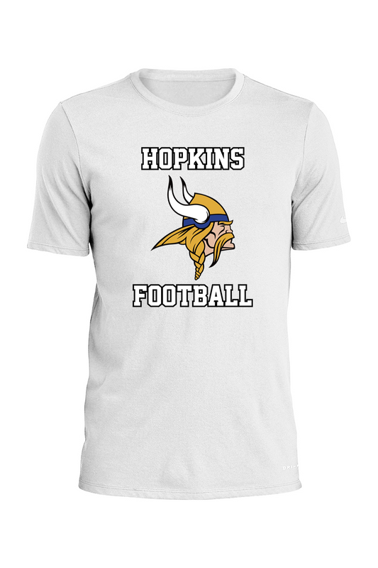 Hopkins High School Football DTF Nike Dri-FIT Cotton/Poly Tee