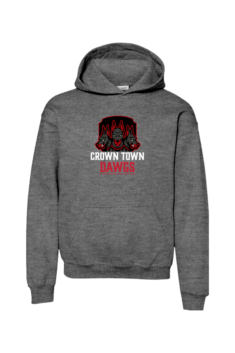 Crown Town Dawgs Youth Heavy Blend Hooded Sweatshirt