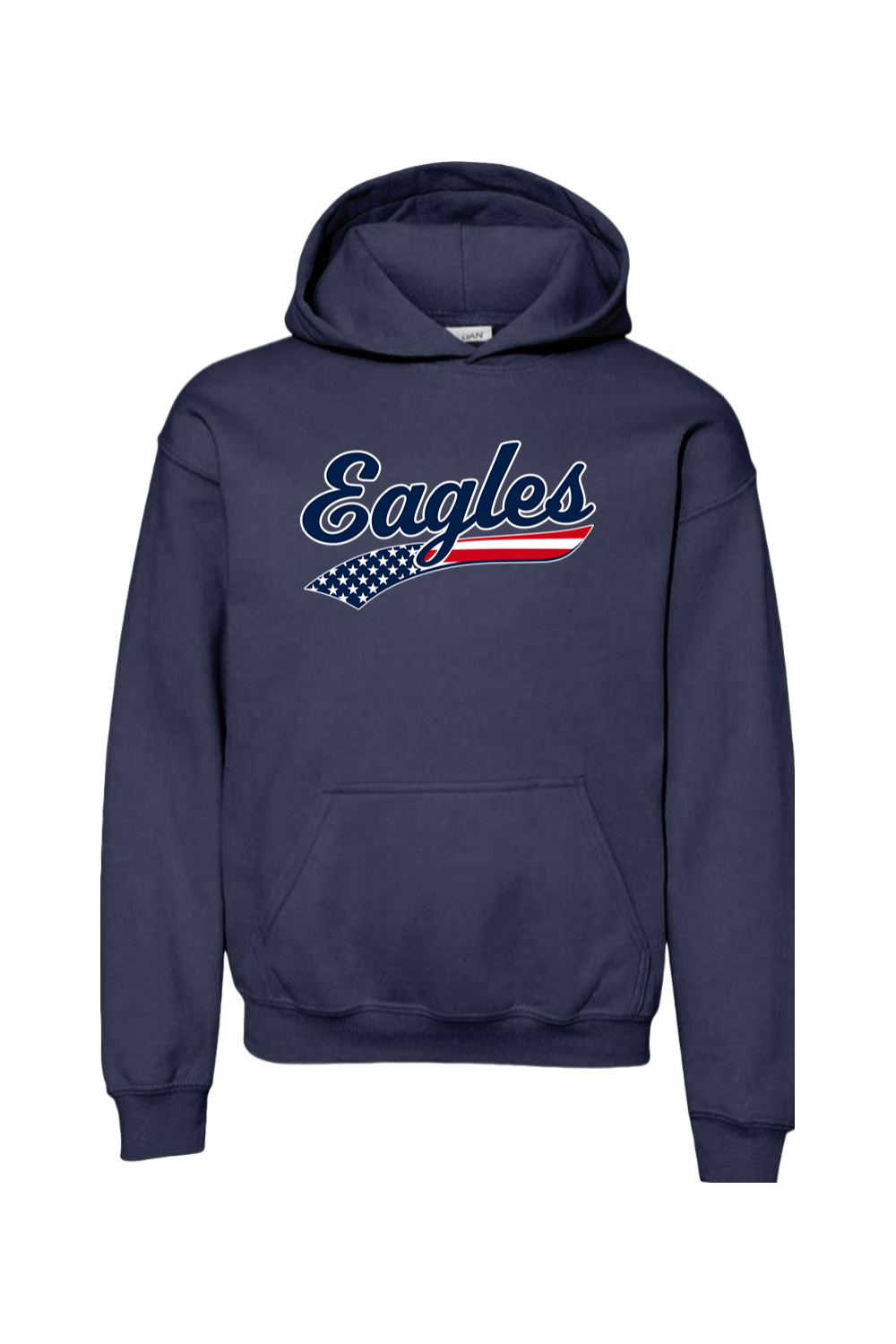 Watervliet Eagles Baseball DTF Youth Heavy Blend Hooded Sweatshirt