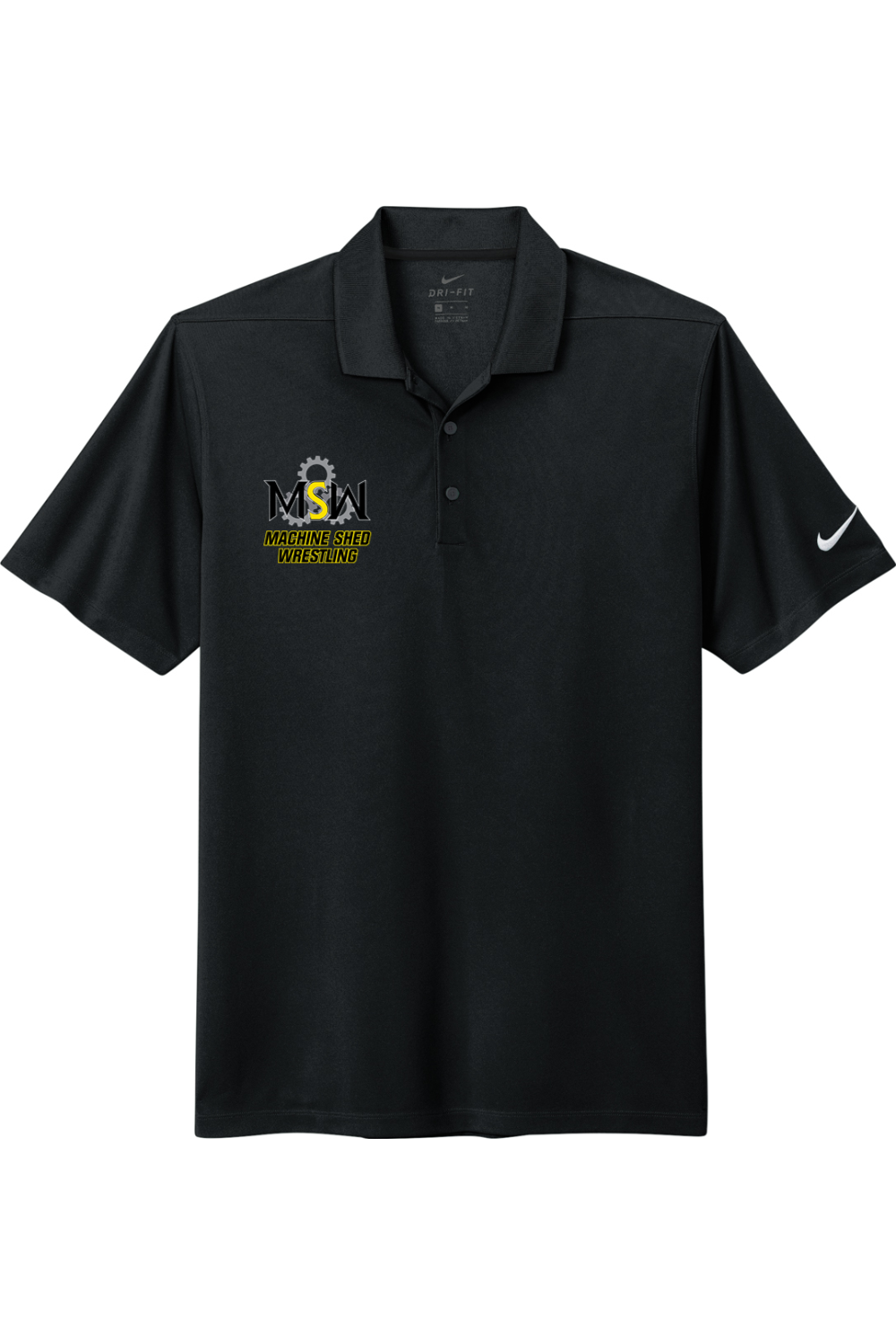 Machine Shed Wrestling DTF Nike Dri-FIT Micro Pique 2.0 Polo