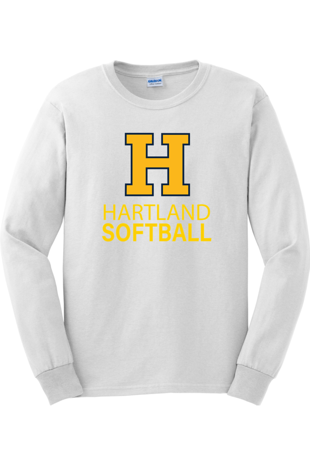 Hartland Softball Cotton Long Sleeve T-Shirt