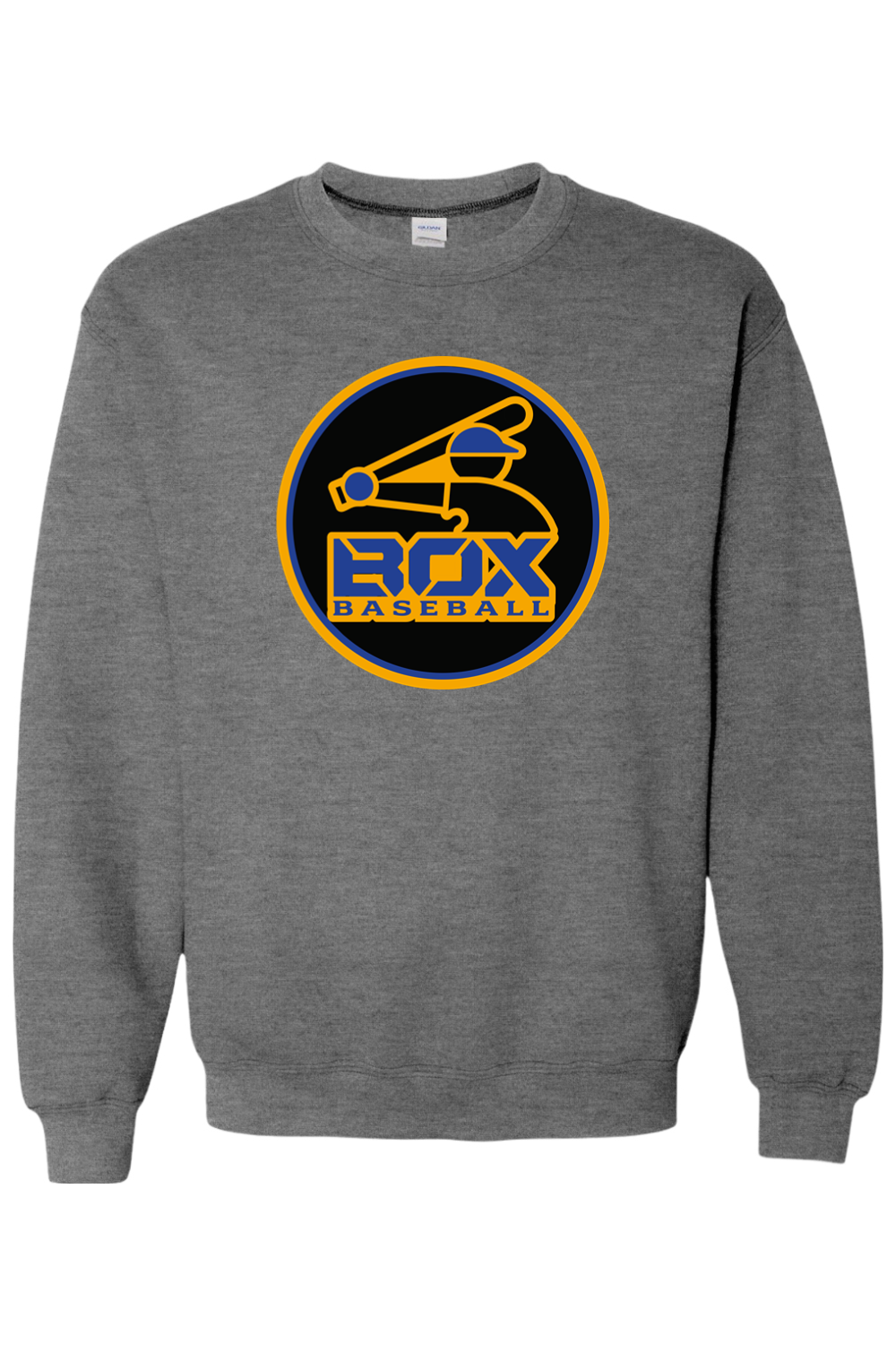 Jet Box Baseball DTF Heavy Blend Crewneck Sweatshirt