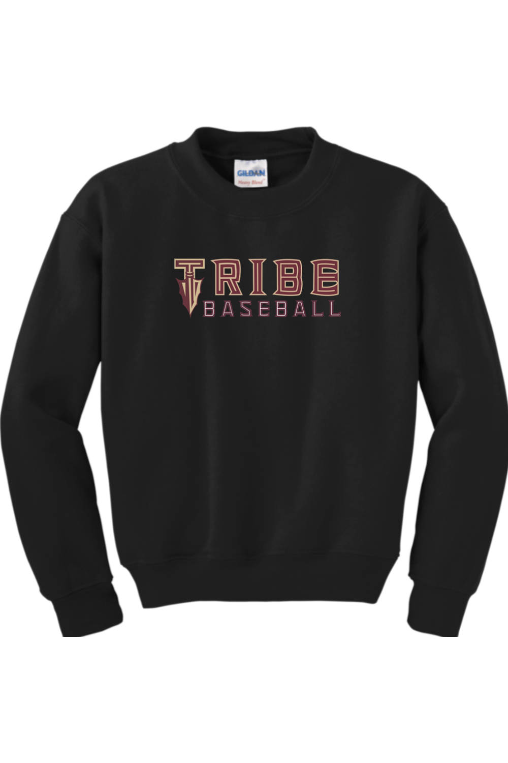 Tribe Baseball Youth Heavy Blend Crewneck Sweatshirt