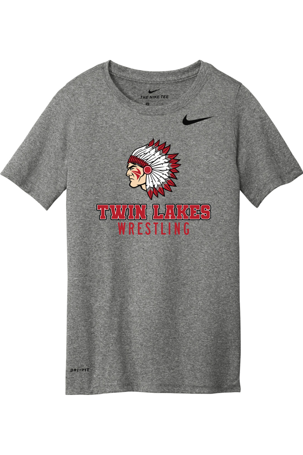 Twin Lakes Wrestling DTF Nike Youth Team rLegend Tee